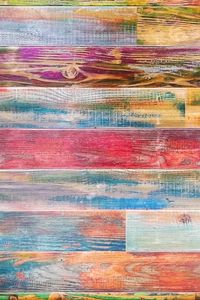 Preview wallpaper boards, wooden, colorful, paint
