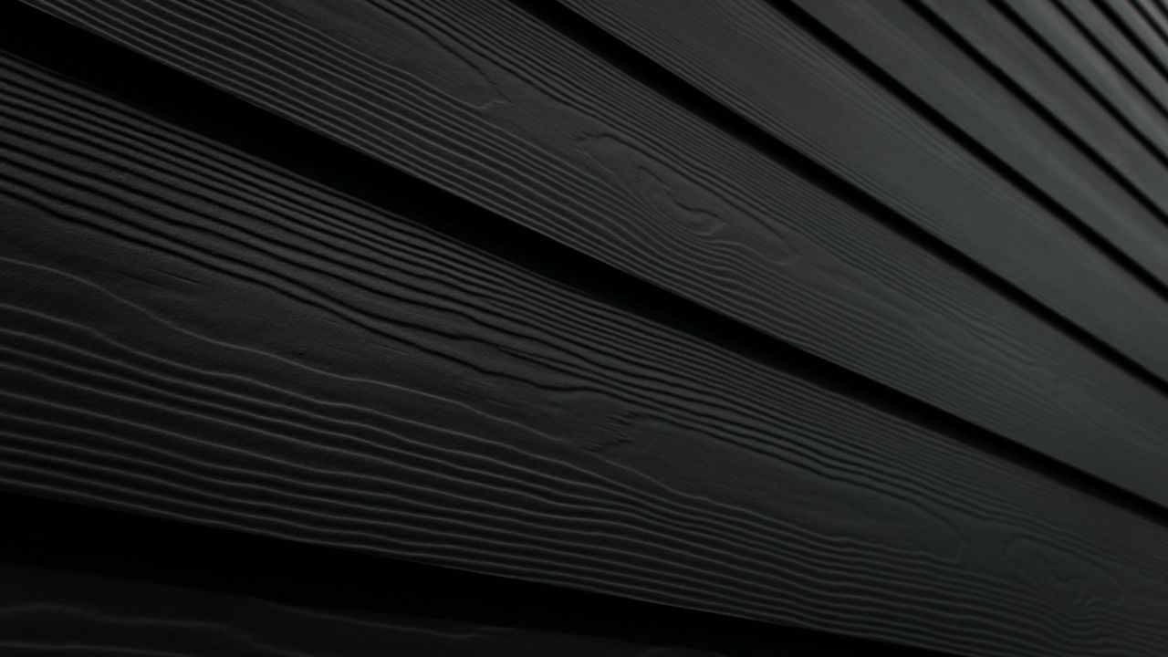 Wallpaper boards, wooden, surface, black
