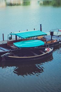 Preview wallpaper boat, dock, pier, lake