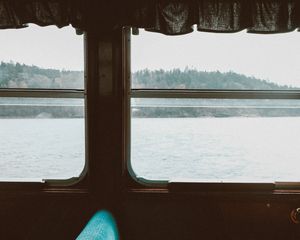 Preview wallpaper boat, interior, window, view
