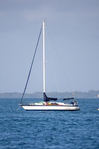 Preview wallpaper boat, mast, sea