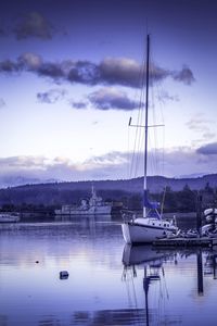 Preview wallpaper boat, port, water, trees