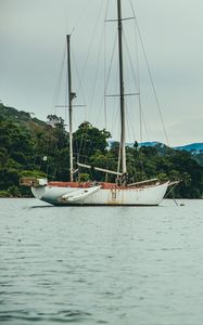 Preview wallpaper boat, river, sea