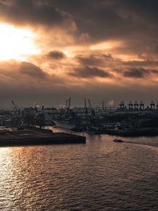 Preview wallpaper boats, port, pier, sea