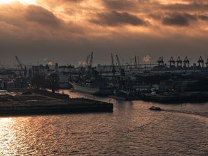 Preview wallpaper boats, port, pier, sea