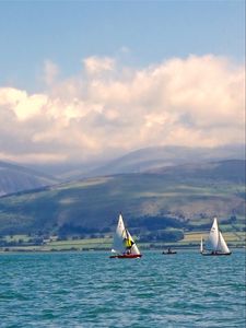 Preview wallpaper boats, sails, sea