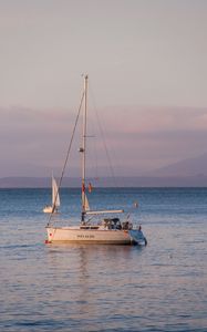 Preview wallpaper boats, sails, sea, horizon