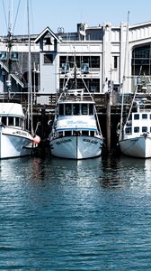 Preview wallpaper boats, sea, port