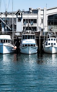 Preview wallpaper boats, sea, port