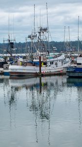 Preview wallpaper boats, ships, bay, pier