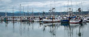 Preview wallpaper boats, ships, bay, pier