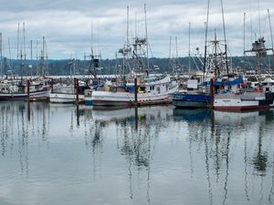 Preview wallpaper boats, ships, bay, pier