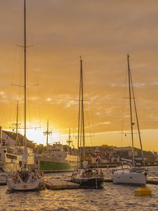 Preview wallpaper boats, ships, pier, bay