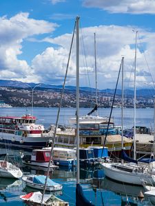 Preview wallpaper boats, yachts, bay, sea