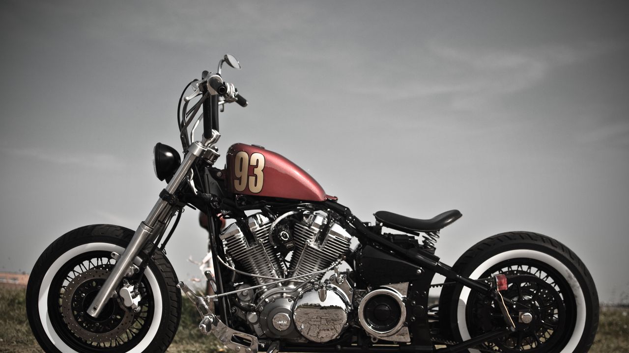 Wallpaper bobber, xv 1600, motorcycle, style, bike