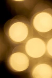 Preview wallpaper bokeh, glare, abstraction, yellow, golden