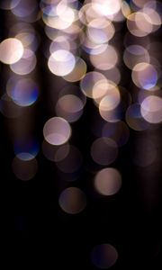 Preview wallpaper bokeh, glare, lights, abstraction