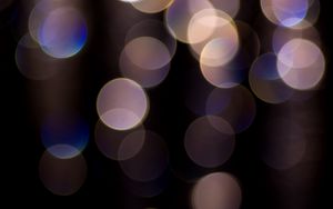 Preview wallpaper bokeh, glare, lights, abstraction