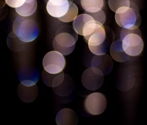 Preview wallpaper bokeh, glare, lights, abstraction