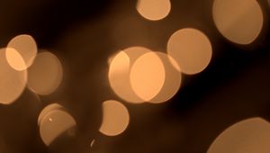 Preview wallpaper bokeh, glare, macro, golden