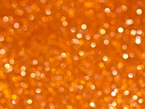 Preview wallpaper bokeh, glare, orange, shine