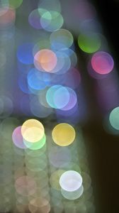 Preview wallpaper bokeh, lights, background, blur