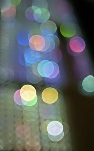 Preview wallpaper bokeh, lights, background, blur