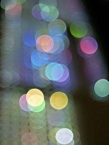 Preview wallpaper bokeh, lights, background, blur