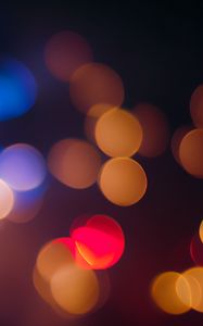 Preview wallpaper bokeh, lights, blur, abstraction