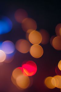 Preview wallpaper bokeh, lights, blur, abstraction