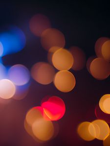 Preview wallpaper bokeh, lights, blur, abstraction