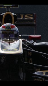 Preview wallpaper bolide, racer, grand prix, helmet