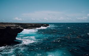 Preview wallpaper bonaire, caribbean netherlands, coast, surf