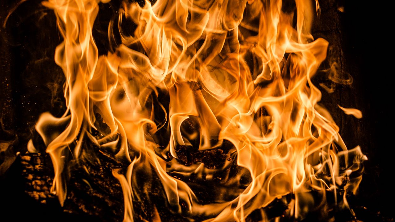 Wallpaper bonfire, fire, firewood, flame, combustion