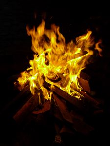 Bonfire old mobile, cell phone, smartphone wallpapers hd, desktop  backgrounds 240x320, images and pictures