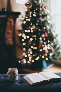 Preview wallpaper book, mug, tree, holiday, rest