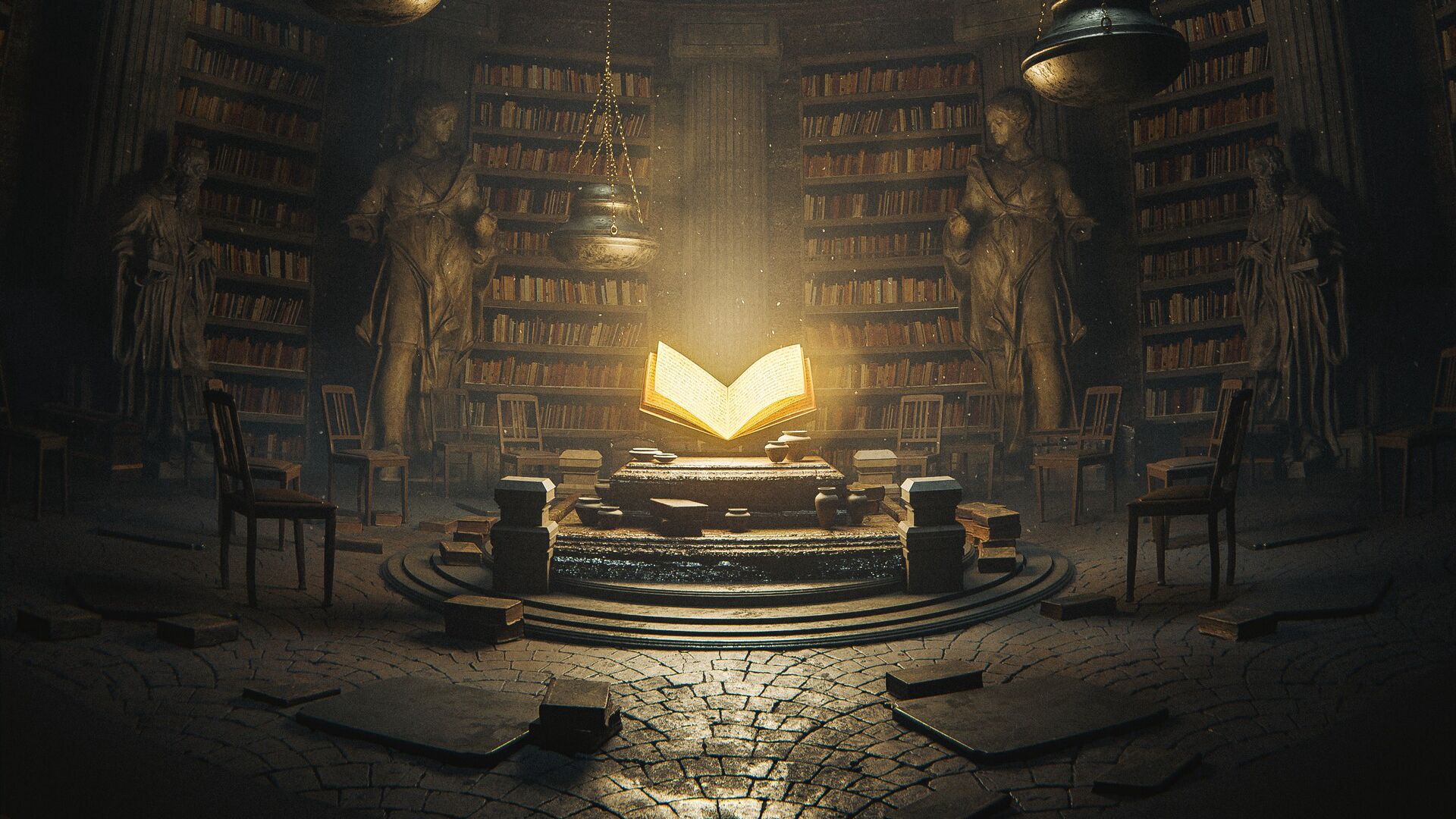 Magical Library  Stock by jeffkingston on DeviantArt