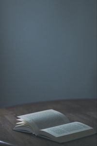 Preview wallpaper book, table, reading, minimalism