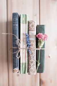 Preview wallpaper books, flowers, rope