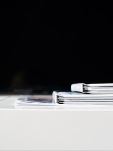 Preview wallpaper books, minimalism, table