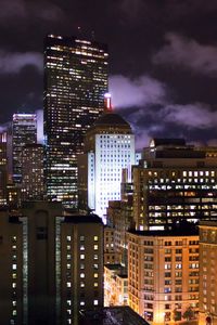 Preview wallpaper boston, massachusetts, night, building