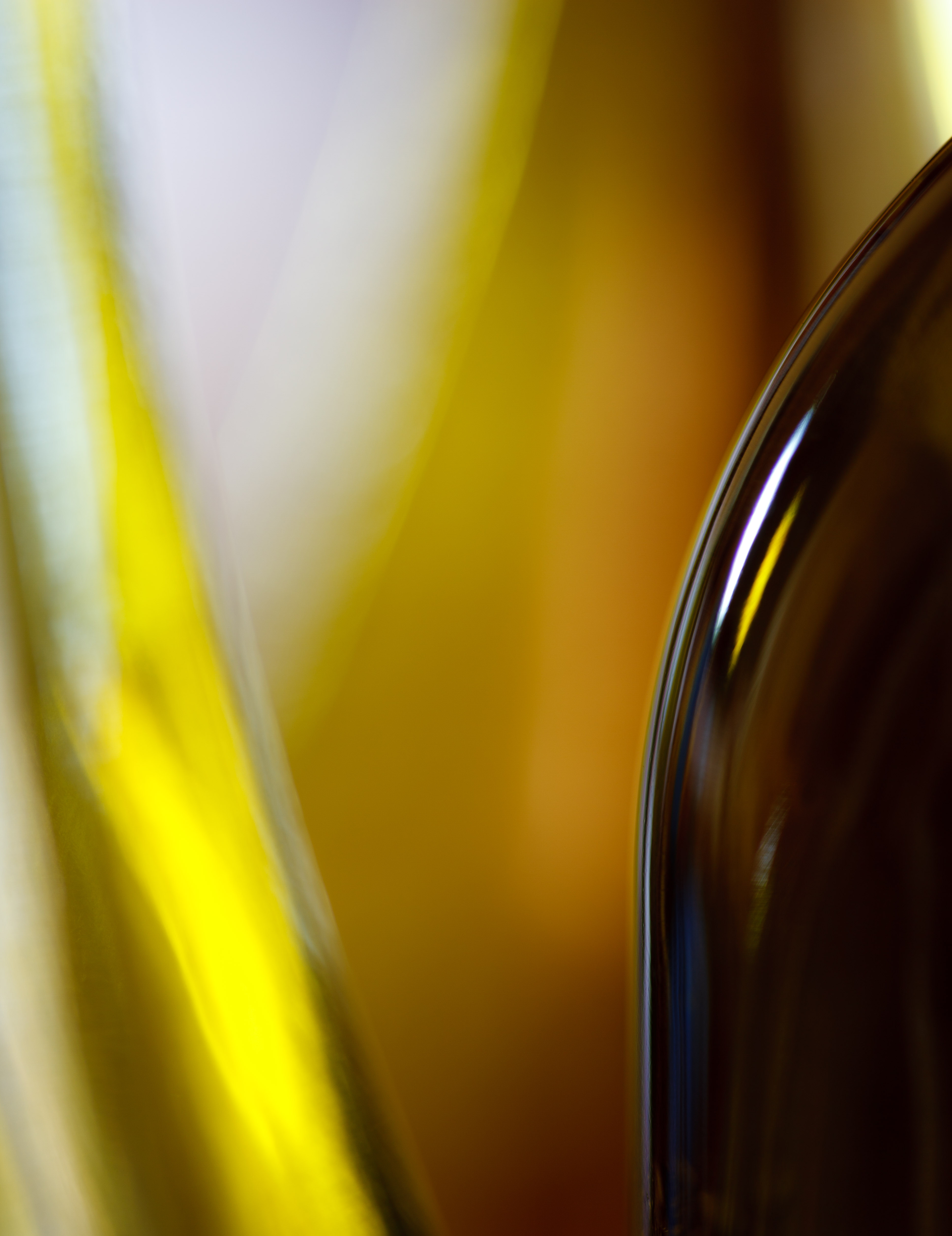 3744x4860 Wallpaper bottle, glass, blur, glare