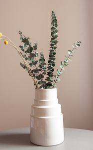 Preview wallpaper bouquet, branches, vase, aesthetics, decor