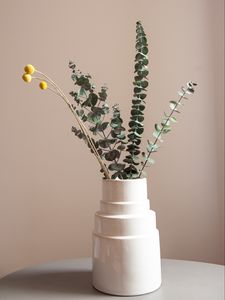 Preview wallpaper bouquet, branches, vase, aesthetics, decor