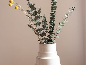 Preview wallpaper bouquet, branches, vase, aesthetics, decor