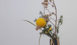 Preview wallpaper bouquet, branches, vase, composition, decor