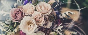 Preview wallpaper bouquet, flowers, design, composition