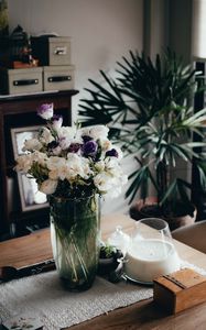 Preview wallpaper bouquet, flowers, interior