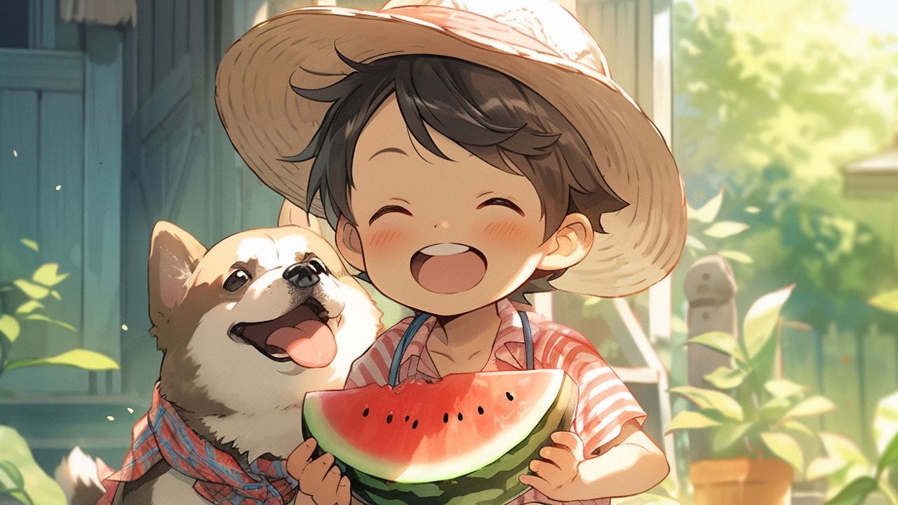 AT] Watermelon-kun | Anime Art Amino