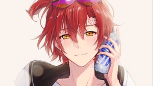 Preview wallpaper boy, smile, style, anime, art, cartoon